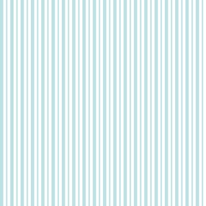 Teal Awning Stripes, Kimberbell Basics Cotton Fabric by Maywood Studios - Cut to Order