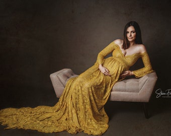 Lace Maternity Dress Etsy