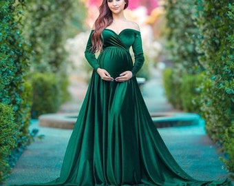 hunter green fall dress