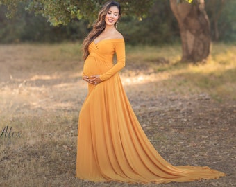 long train dress