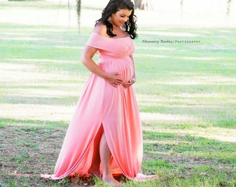Pink Formal Dresses Maternity