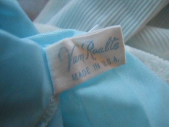 Vintage Van Raalte USA Nightgown ~1 960's Baby Bl… - image 5