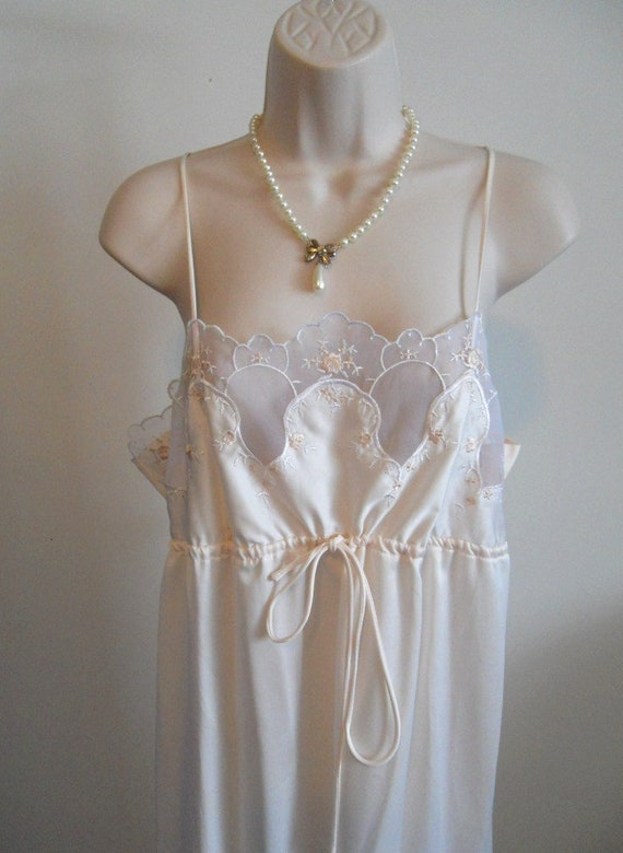 Vintage Linda Lingerie Peignoir Negligee Set  ~  … - image 3