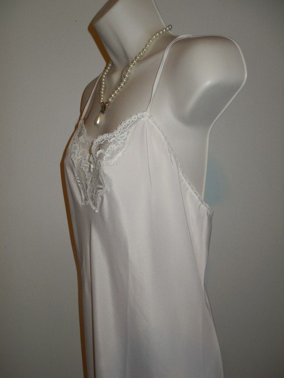 Vintage Kayser Petal Pink Peignoir Negligee Set ~… - image 4