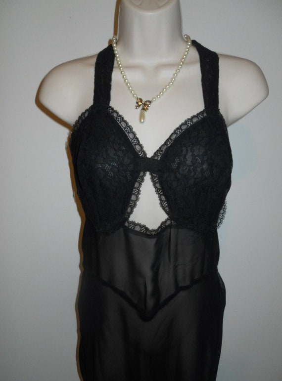 Vintage 1940's Ideal Lingerie Ultra Sheer Extra L… - image 3