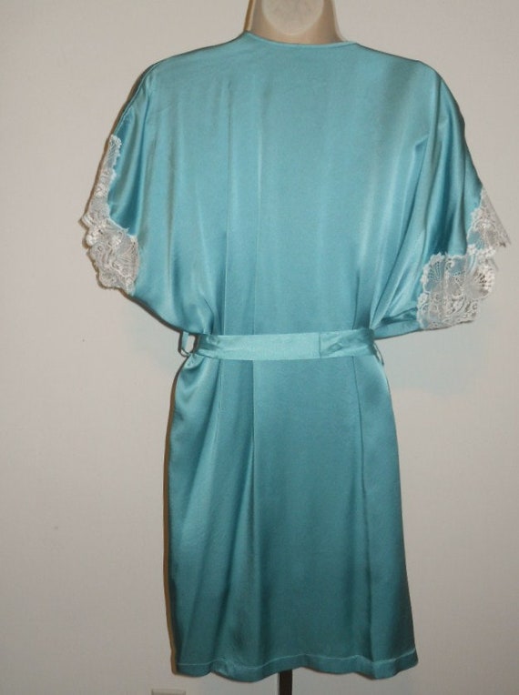 Vintage Patricia Fieldwalker Silk Peignoir Set ~ … - image 7