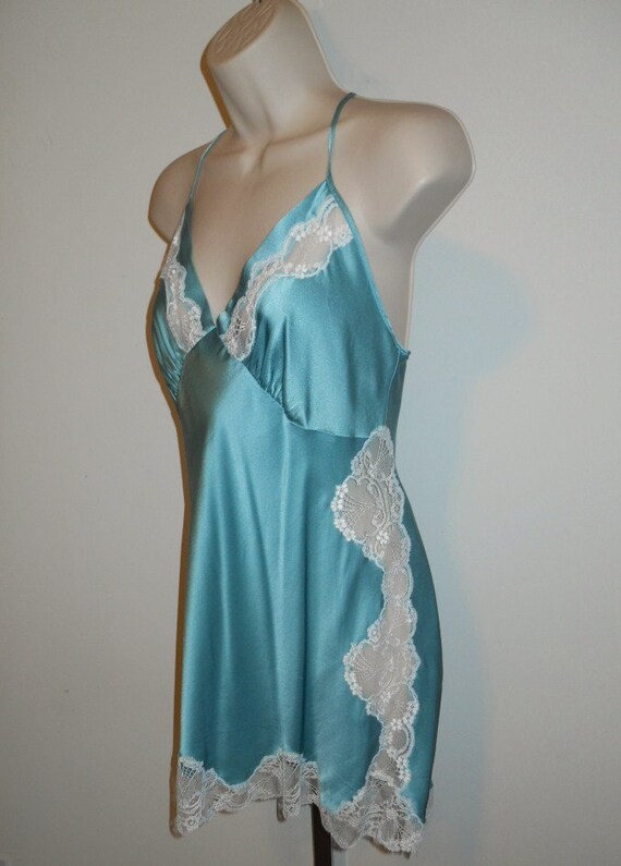 Vintage Patricia Fieldwalker Silk Peignoir Set ~ … - image 3