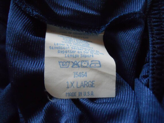 Vintage 1980's Blue  Lounge Pyjamas ~ Vintage Paj… - image 5
