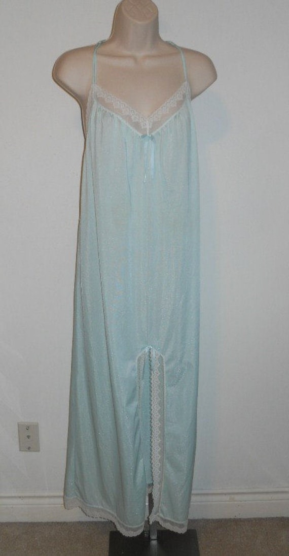 Long nylon nightgown Gem