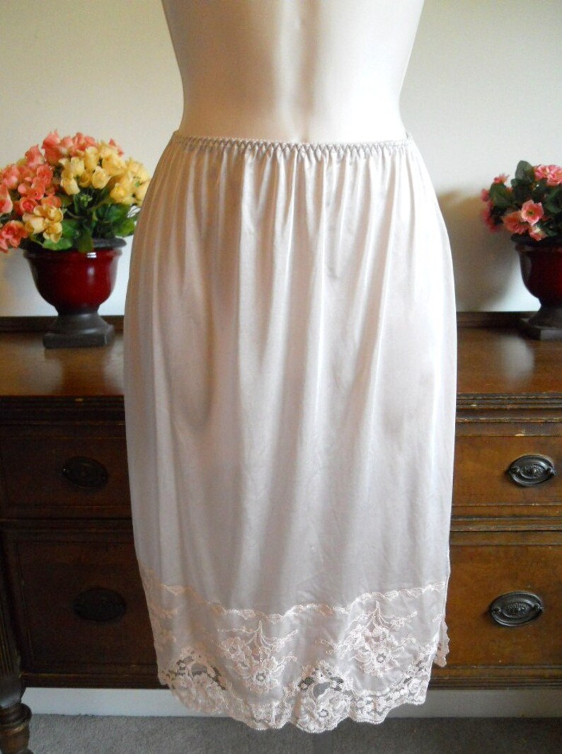 Vintage Vassarette Half Slip 1980's Underneath It All Etsy