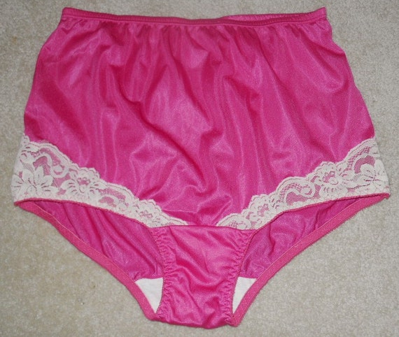 RARE Vintage Hanna Panties ~ 1970's Deep Rose Pin
