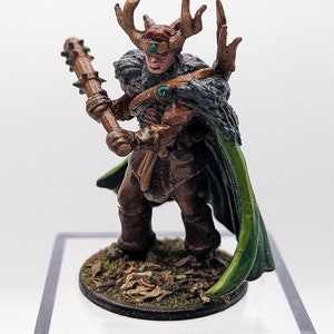 Hand Painted WizKids ~ Male Human Druid ~ Miniature