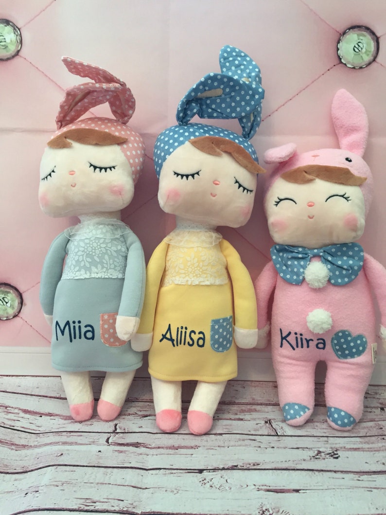 personalized plush dolls