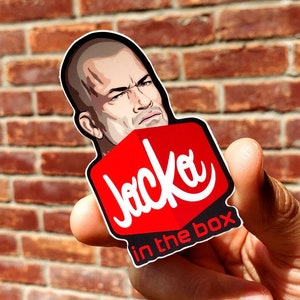Stickers / Jiu jitsu - BJJ - Navy SEAL - Podcast -  original design - 50 available - Jocko In The Box - sticker parody
