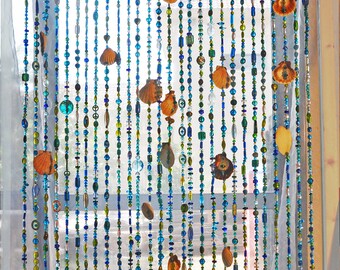 Seashell Curtains Etsy