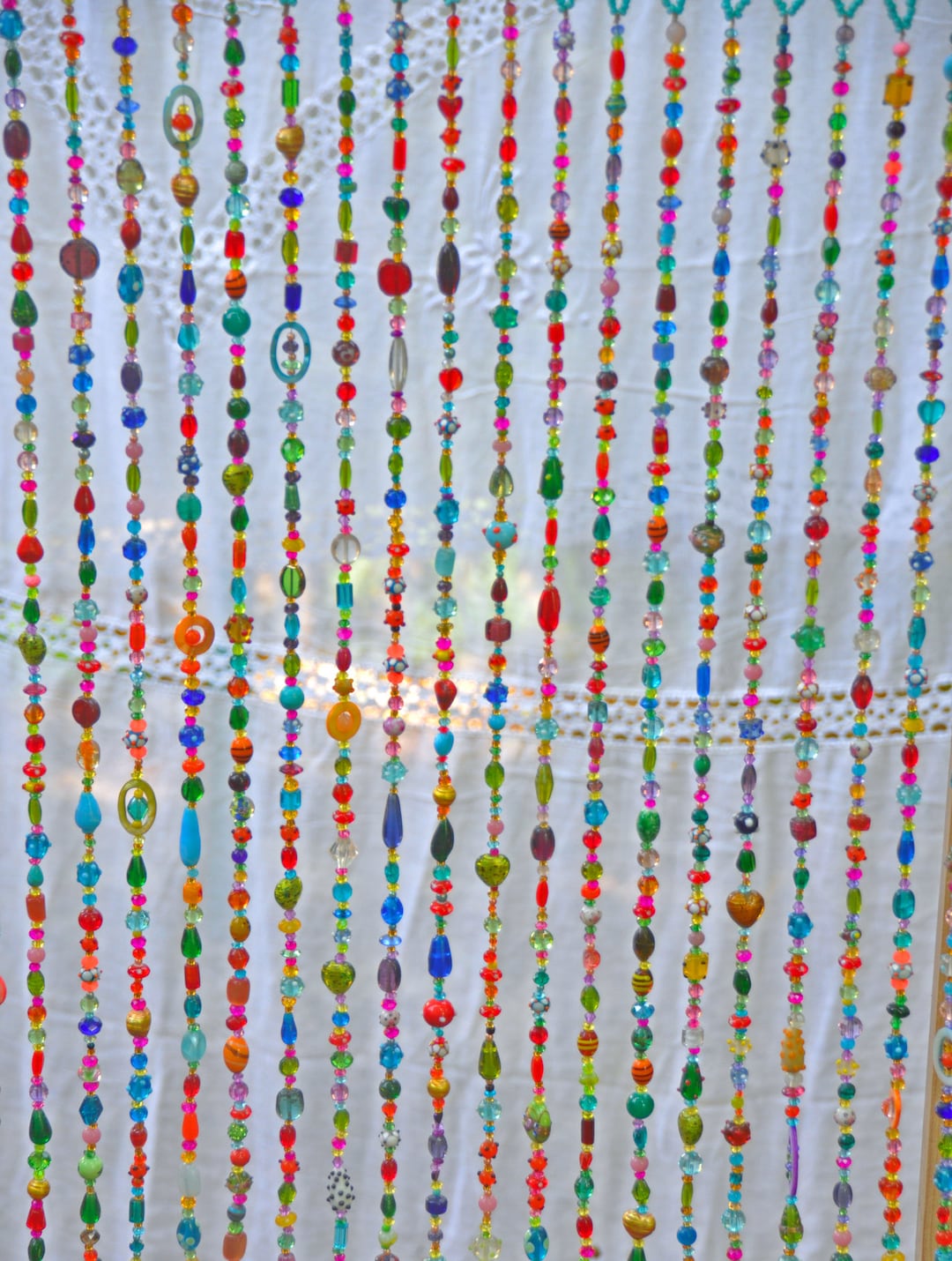 Acero e bambù per Porte e finestre 31 Fili 90 x 200 cm