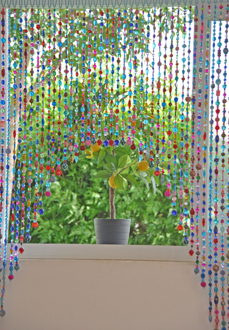 Unique Home Decor, Arch Shape, Artistic Beaded Curtain for the Doorway