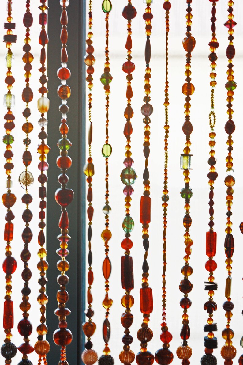 Door beaded CurtainGlass Beaded CurtainGlass Beaded Sun Etsy
