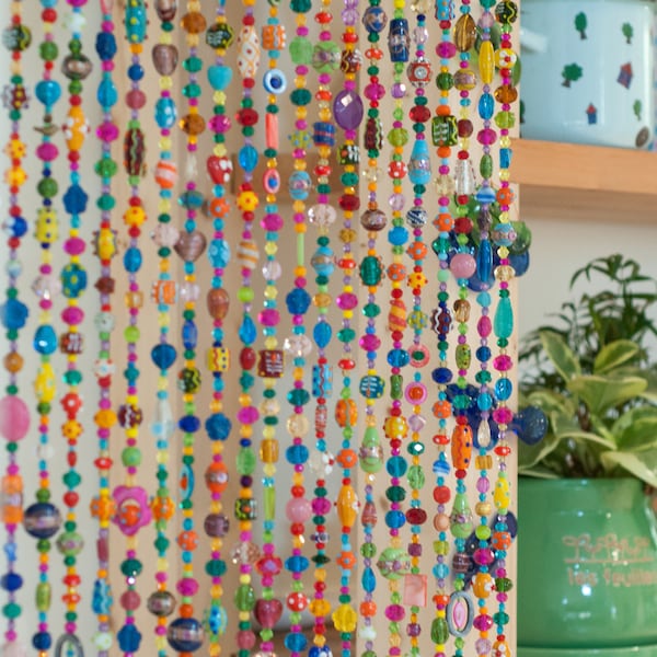 Beaded Curtain Etsy