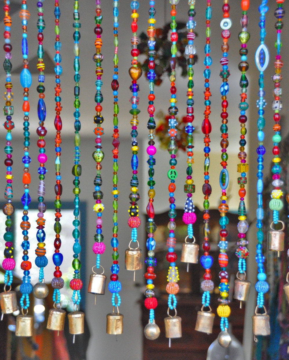 Colorful Glass Beads Curtains - Eclectic Home Decor Shop MOAB