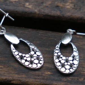 Silver Dangle Earrings - Sterling Silver Earrings - Nature Earrings - Silver Earrings - Silver Jewelry - Everyday Earrings - Jewelry Gift