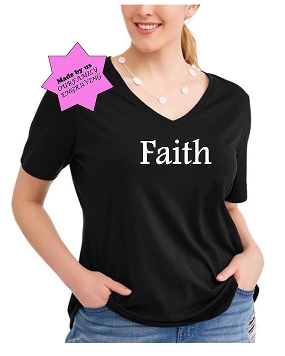 plus size faith shirts