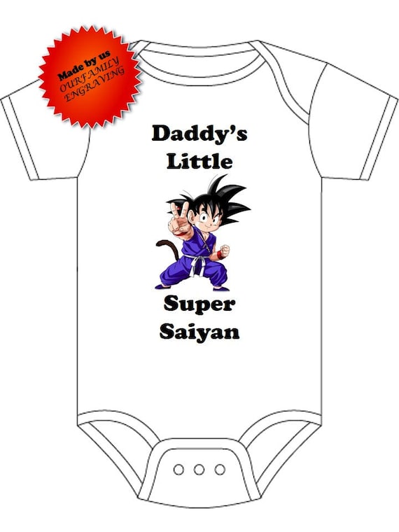 super saiyan baby onesie