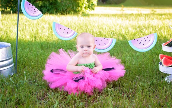 watermelon tutu dress