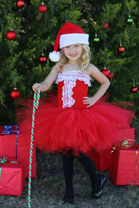 girls christmas tutu dress