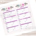 PERSONAL Size Address Book for Planner, Contacts Printable Page ...