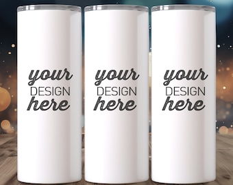 20 oz slim tumbler mockup, PSD mockup, skinny tumbler mock up, sublimation displaying, instant download DIGITAL only, 0025MO 01