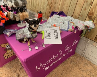 Cappotto in alluminio per cani, cappotto estivo fresco per l'agilità, l'obbedienza al flyball, fatto a mano