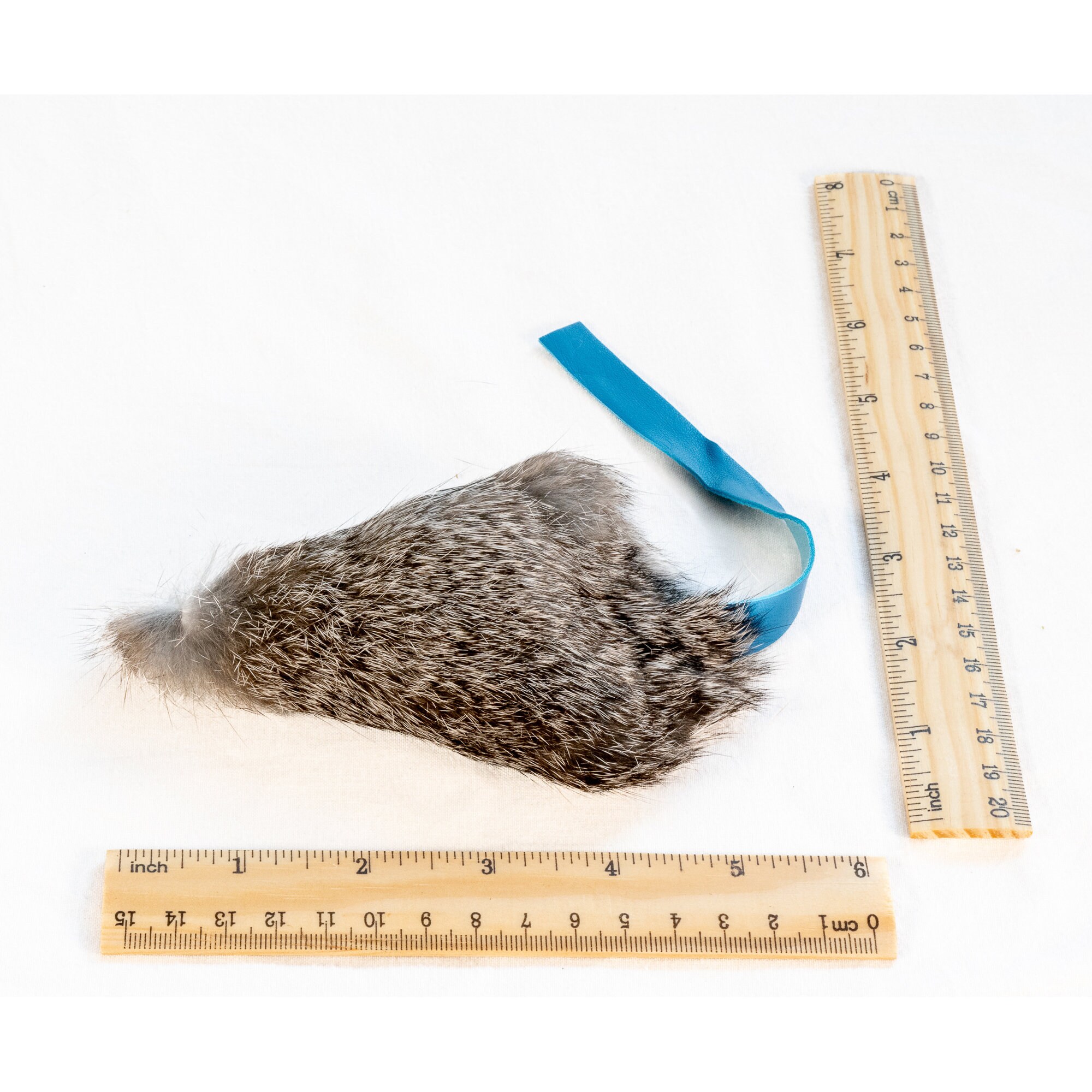 Rabbit fur hotsell dog toy
