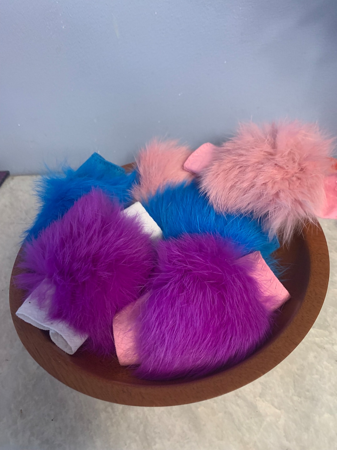 Candy Shaped Squeak Rabbit Fur Dog Toy for XS Dogs Etsy