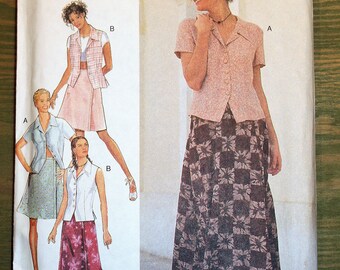 Style Blouse and Skirt Pattern #2642 - Size 8-18 - UNCUT Pattern - printed 1995