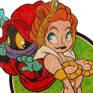 Print - Teela & Orko