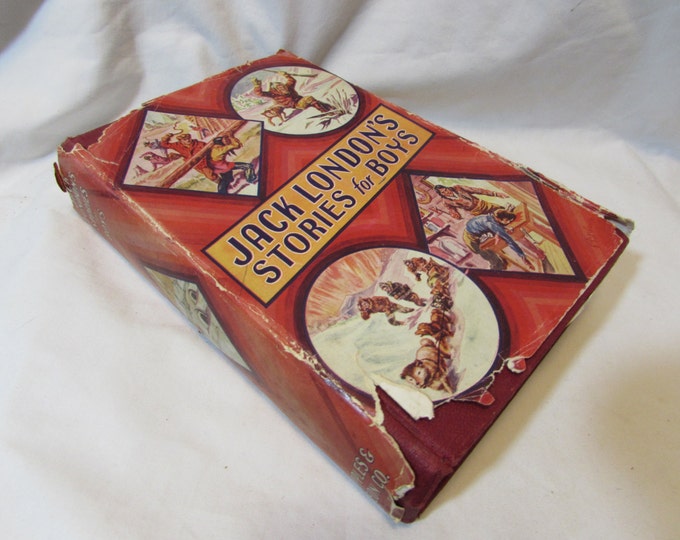 Book, Jack London's Stories for Boys, 1936 - Etsy