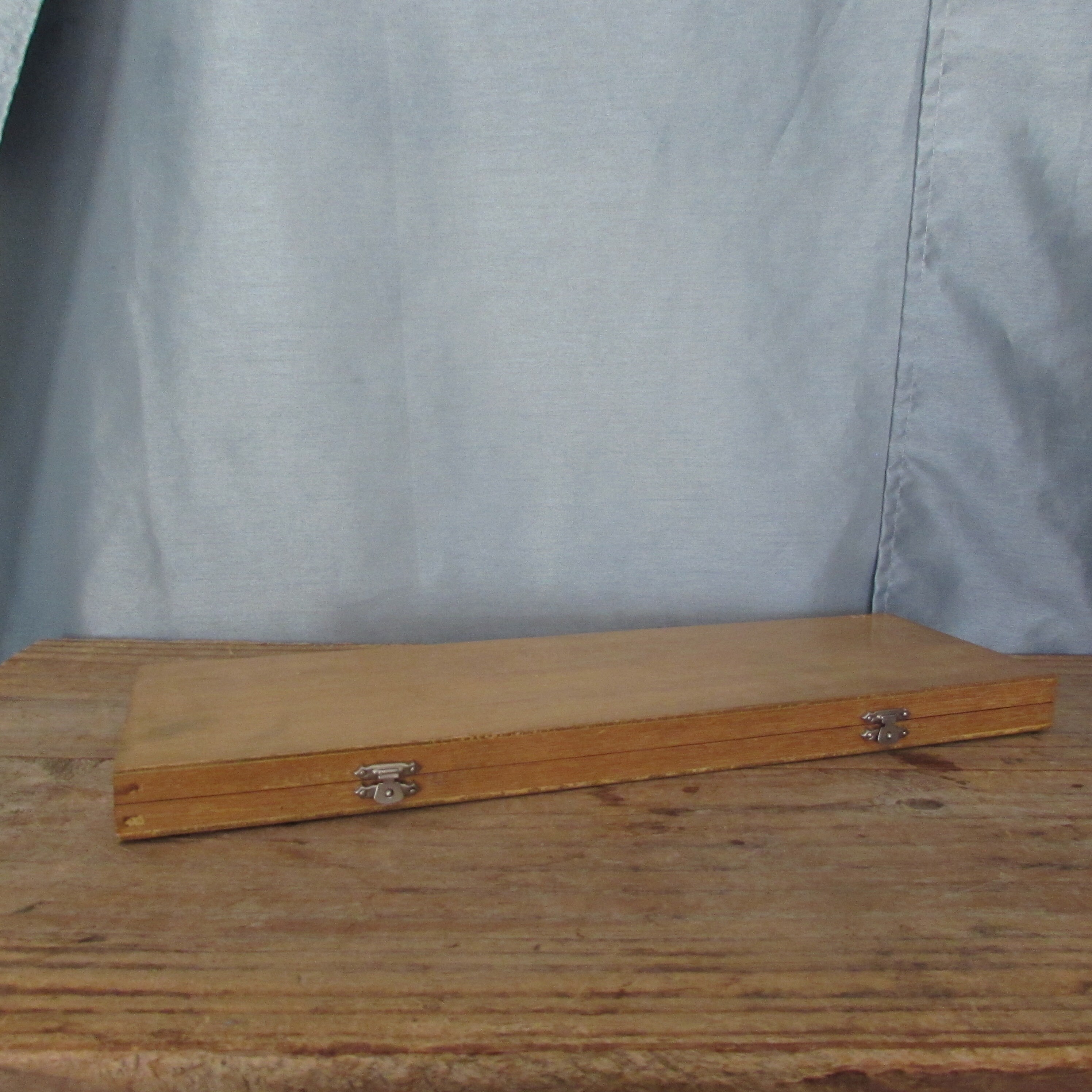 Caja de madera caja de almacenamiento interior acolchado | Etsy