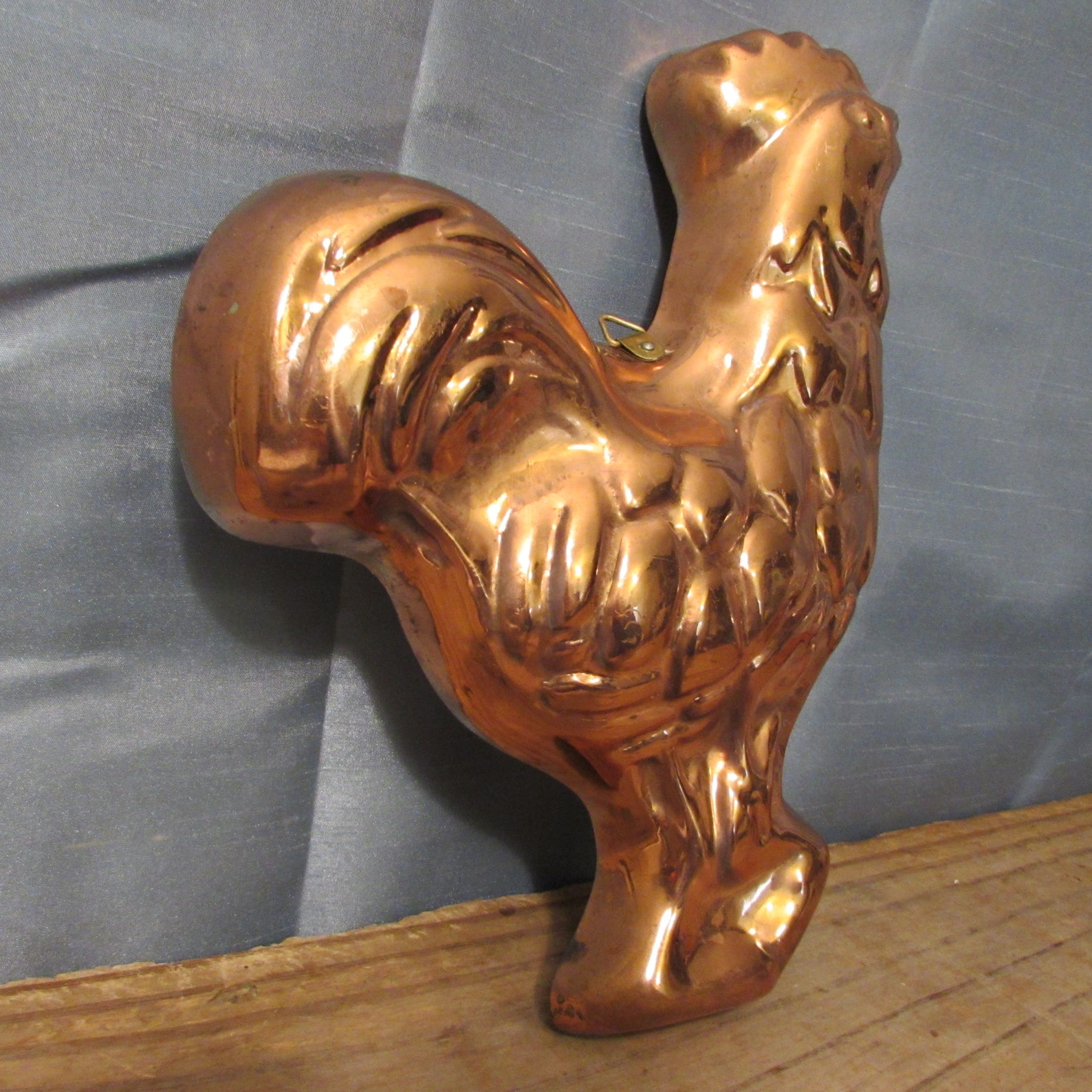 Vintage Copper Rooster Mold Wall Decor Kitchen Decor Brass Etsy