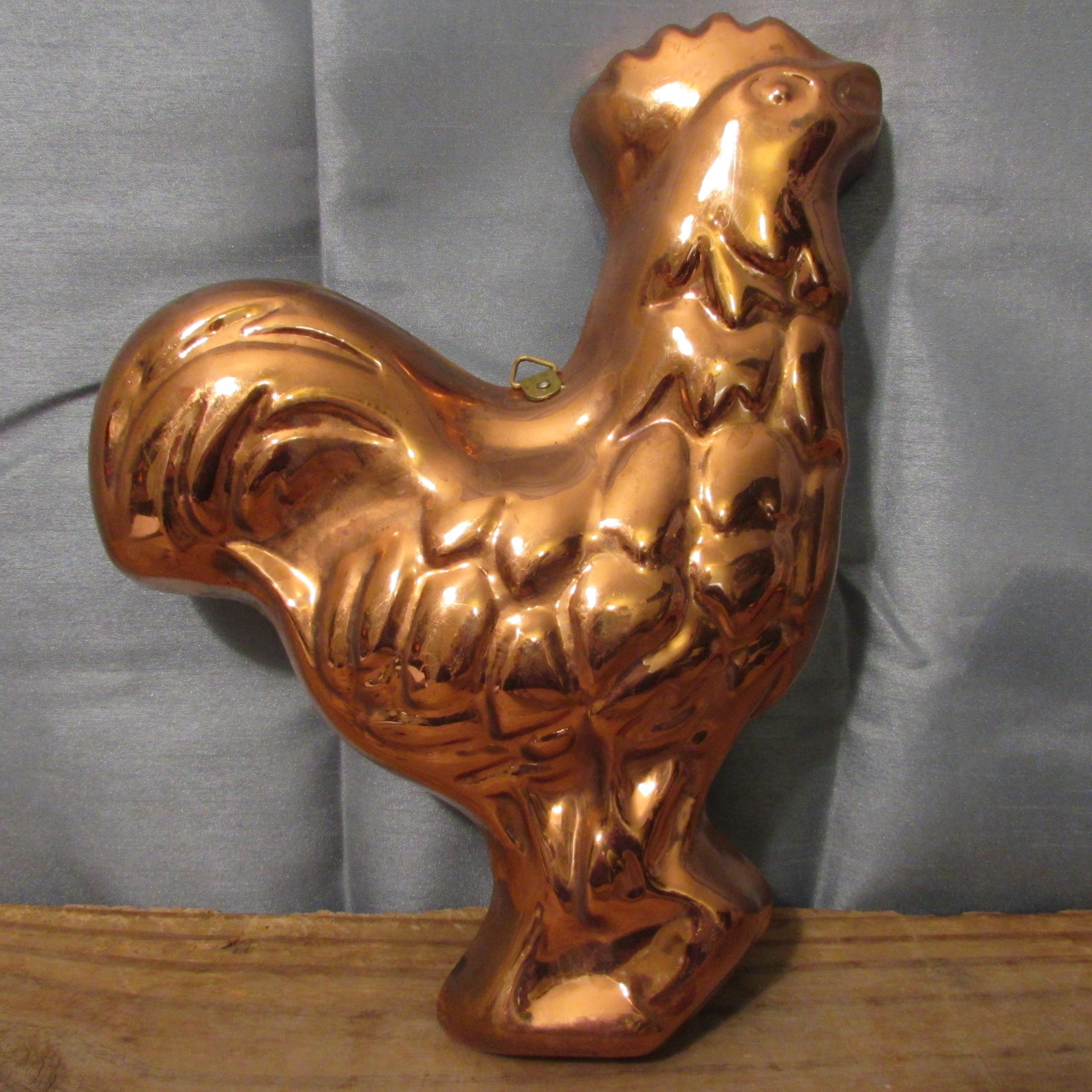 Vintage Copper Rooster Mold Wall Decor Kitchen Decor Brass Etsy