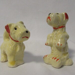 Salt and Pepper, Scotties, Japan, 1960's image 1