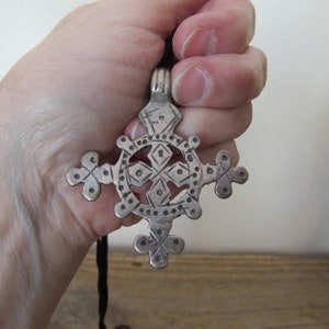 Pendant, Abstract Cross, Hand Crafted, Lovely