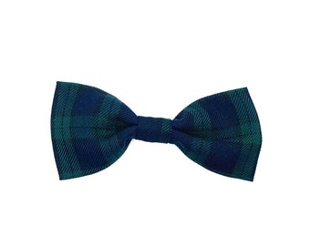 Black Watch Tartan Check Dog Bowtie