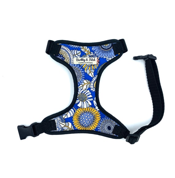 Flower Burst Print Dog Harness