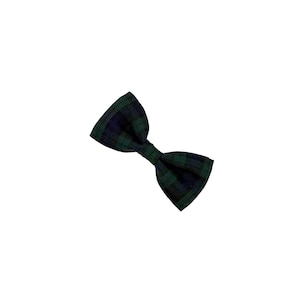 Black Watch Tartan Check Dog Bowtie