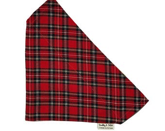 Royal Stewart Tartan Check Dog Bandana