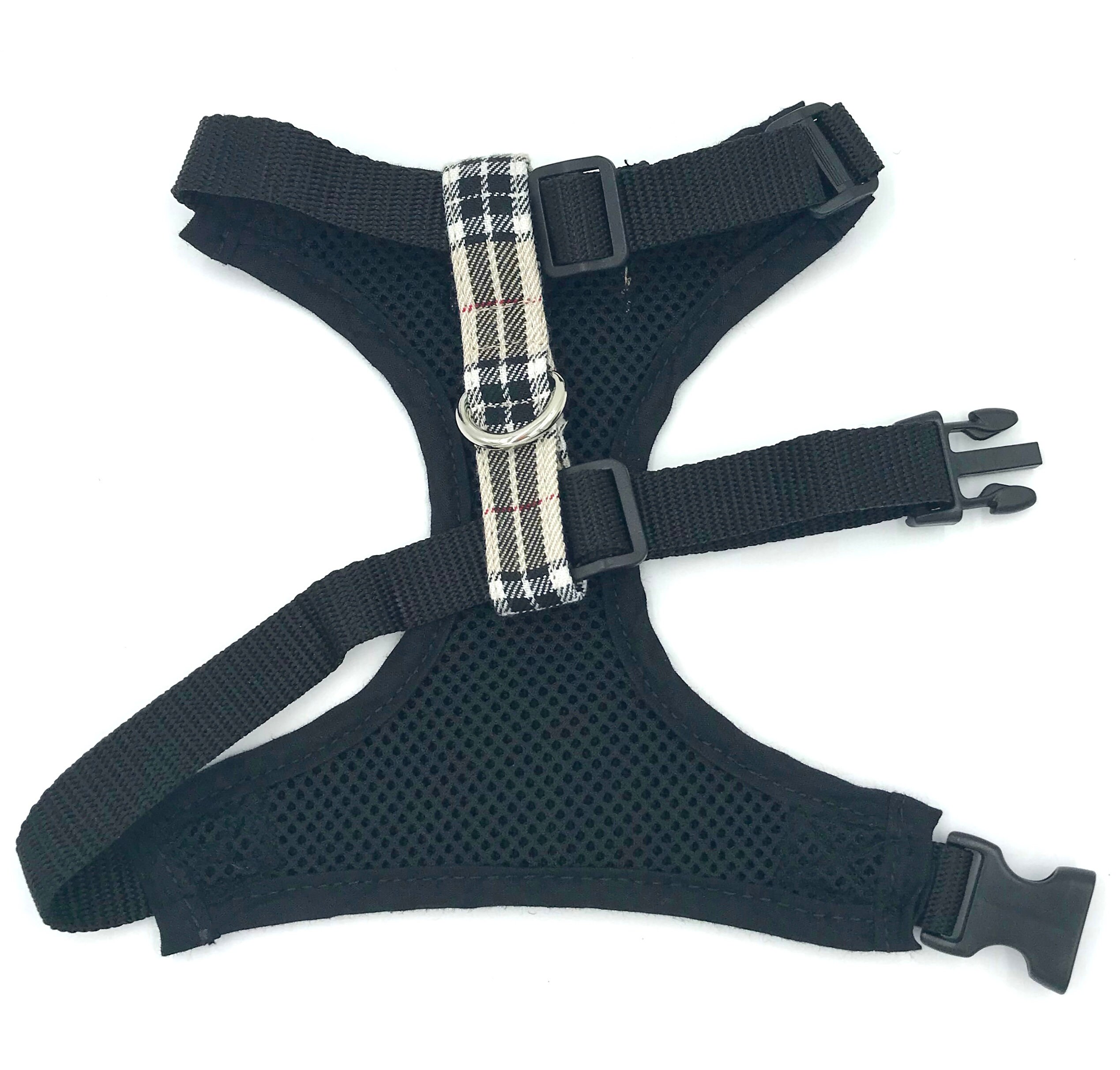 Caramel Plaid Dog Harness Etsy UK