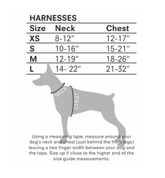 Blue tartan dog harness cheap