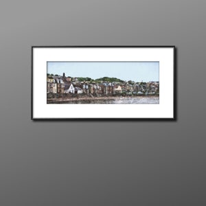 North Berwick Print, North Berwick Waterfront, North Berwick Painting, North Berwick Shore image 7