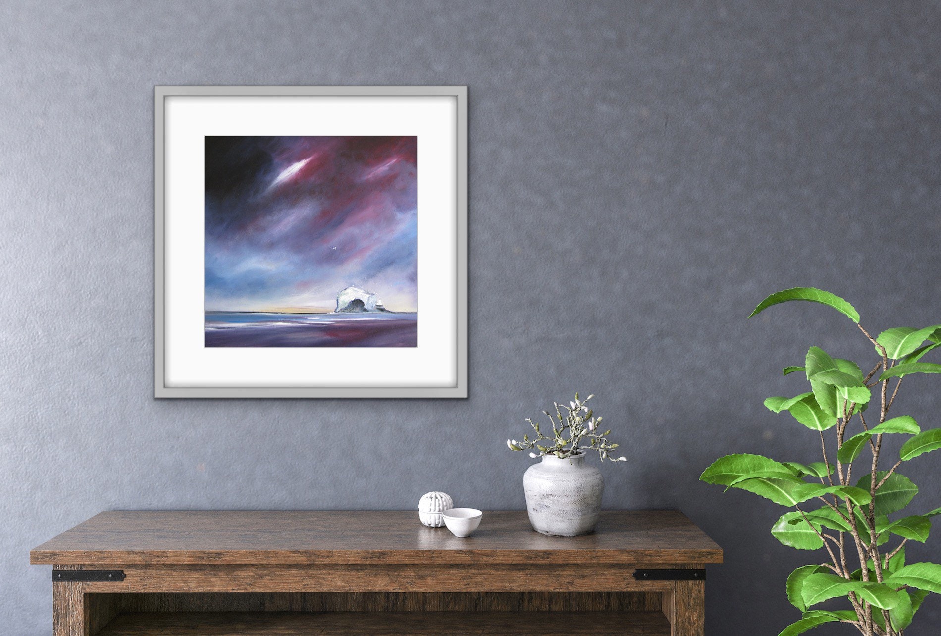 Bass in Purple Bass Rock Print Scottish Seascape East - Etsy UK